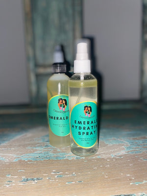 Emerald Hair Duo - Hydrating Spray & Oil Combo